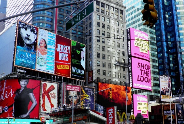 Broadway - Times Square 1 times square manhattan