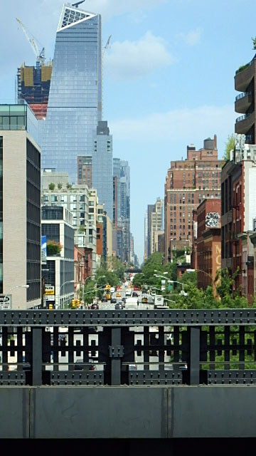 High Line Park Lower West Manhattan Hudson Yards
