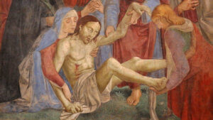 Chiesa di San Salvatore ad Ognissanti Firenze ghirlandaio pietà