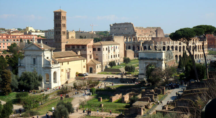 chiesa santa francesca romana roma fori romani