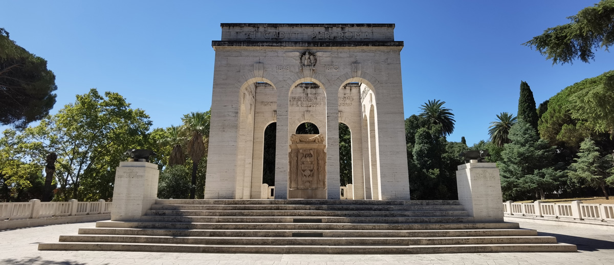 Mausoleo Gianicolense Razionalismo Eroico Architettura Razionalista Viaggipiu