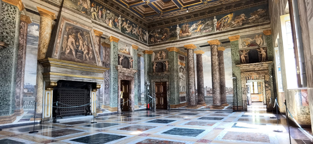 Villa Farnesina Salone delle Prospettive roma villa farnesina salone prospettive