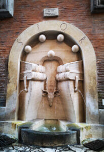 fontana dei libri roma
